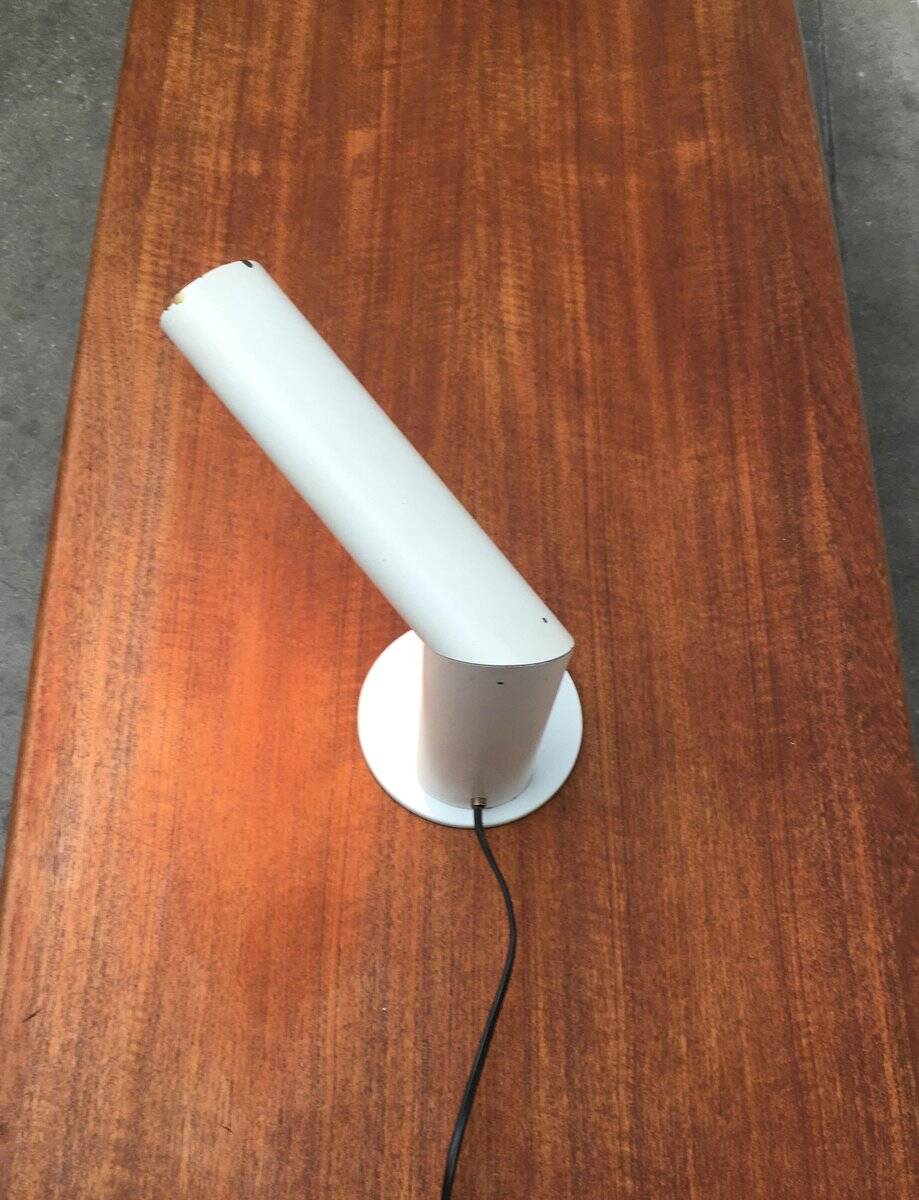 Minimalist metal table lamp by Brendel Leuchten Berlin, 1970s.
