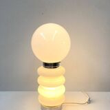 Lampe de table vintage en verre de Murano italien, par Carlo Nason pour AV Mazegga, années 1960