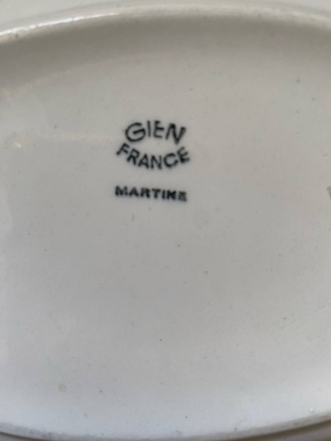 Gien sauce boat Martine model