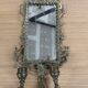 Napoleon III wall mirror with 2 bronze holders