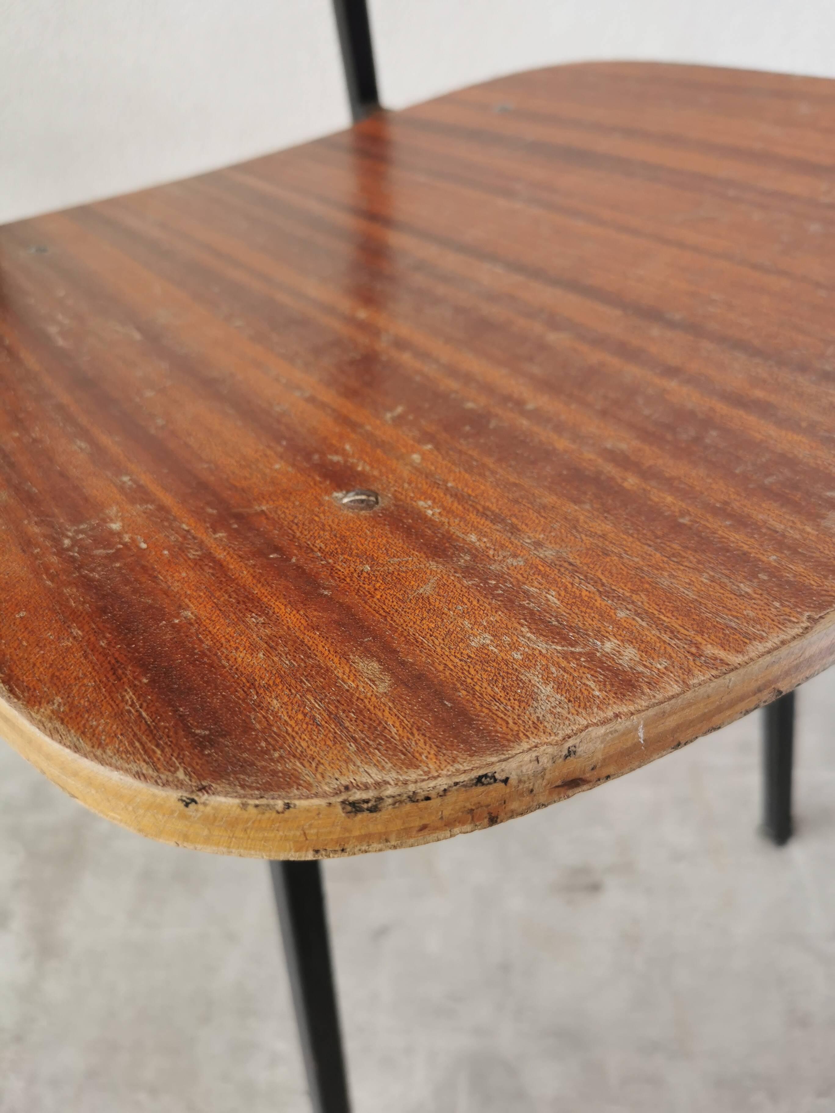 Vintage stol kamnik school chair: 1970s yugoslavia, industrial design