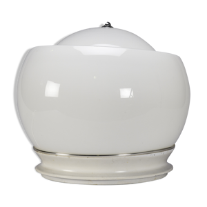 Lampe en verre soufflé,
