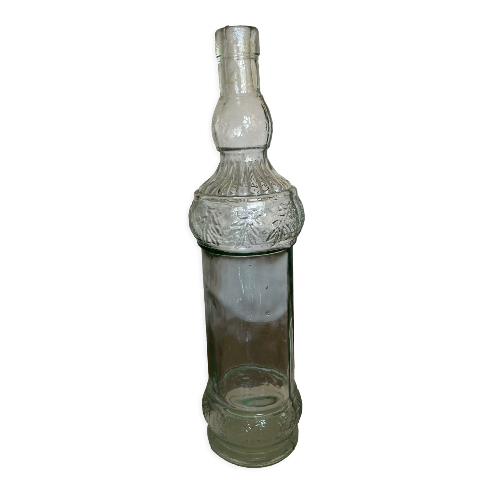 Product Pop Up Christmas 22 Pressed glass bottle 1960