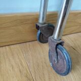 Folding trolley on wheels