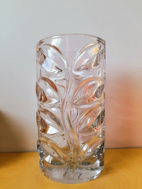 Crystal vase from Lorraine 1970