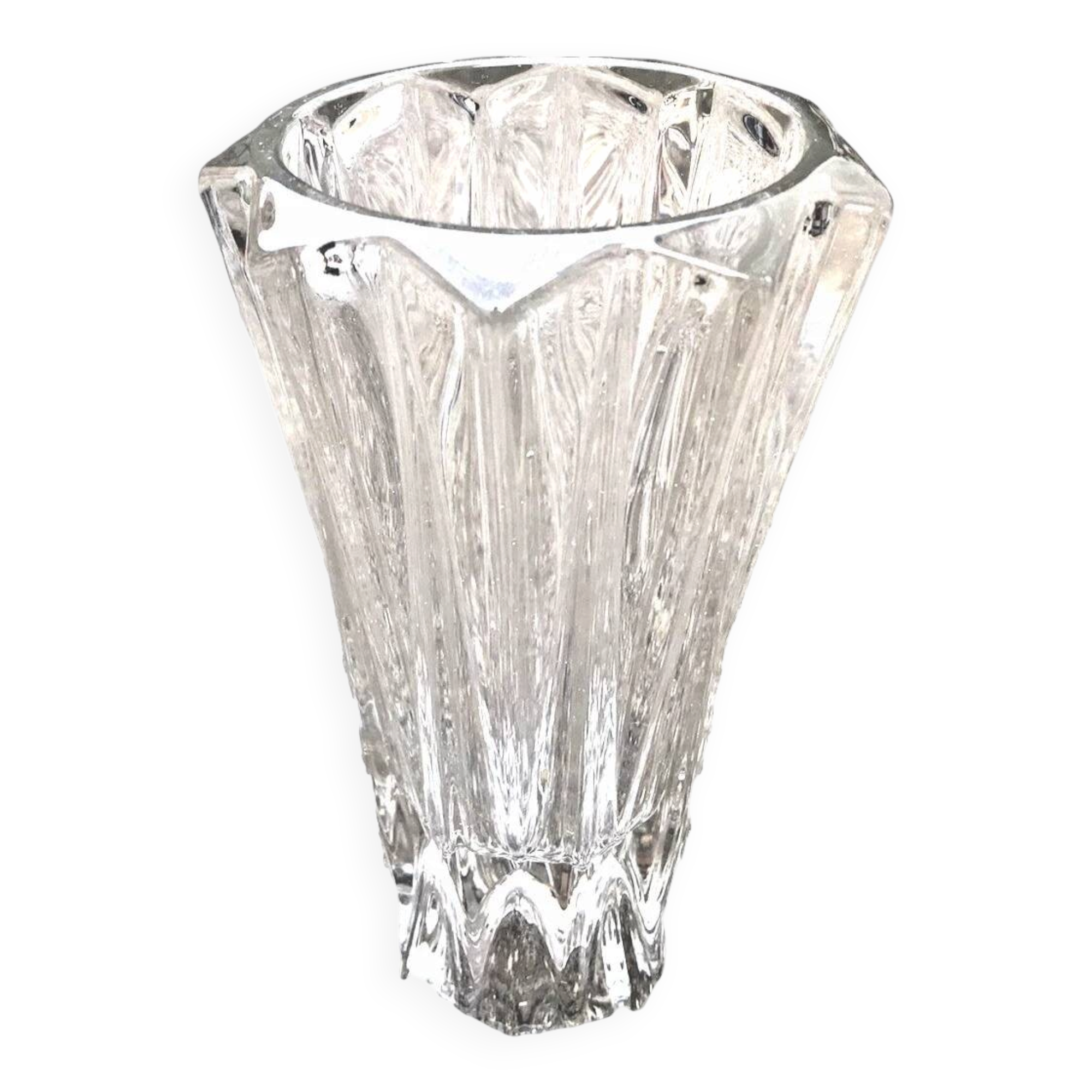 1960s Star vase in the style of Pierre D'Avesn