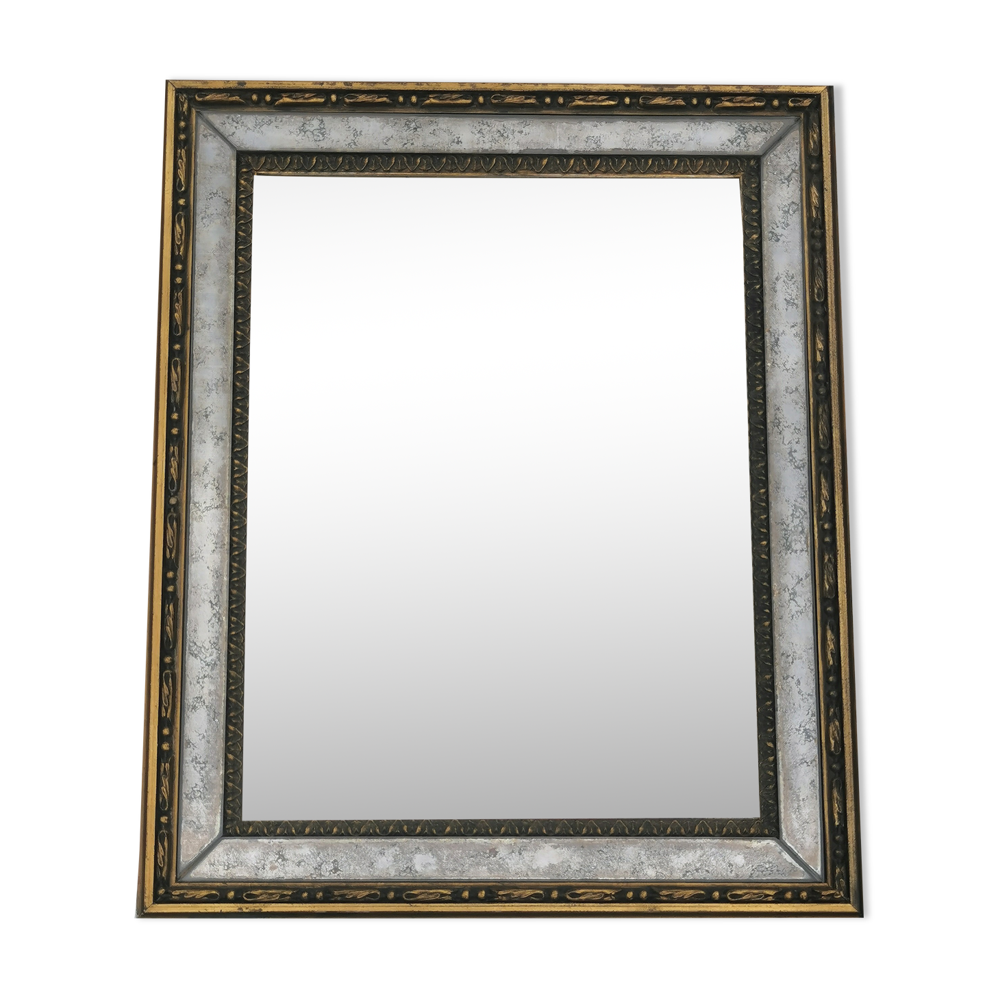Gilded wood mirror