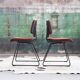Herman Miller chair in brown wool, 1970s