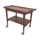 Mid-century italian teak trolley, 1960's
