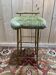 Tabouret de musicien Design 1960 en laiton