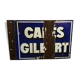 Plaque publicitaire Cafés Gilbert