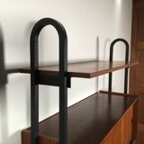 Secrétaire vintage avec rangement fermé et étagère