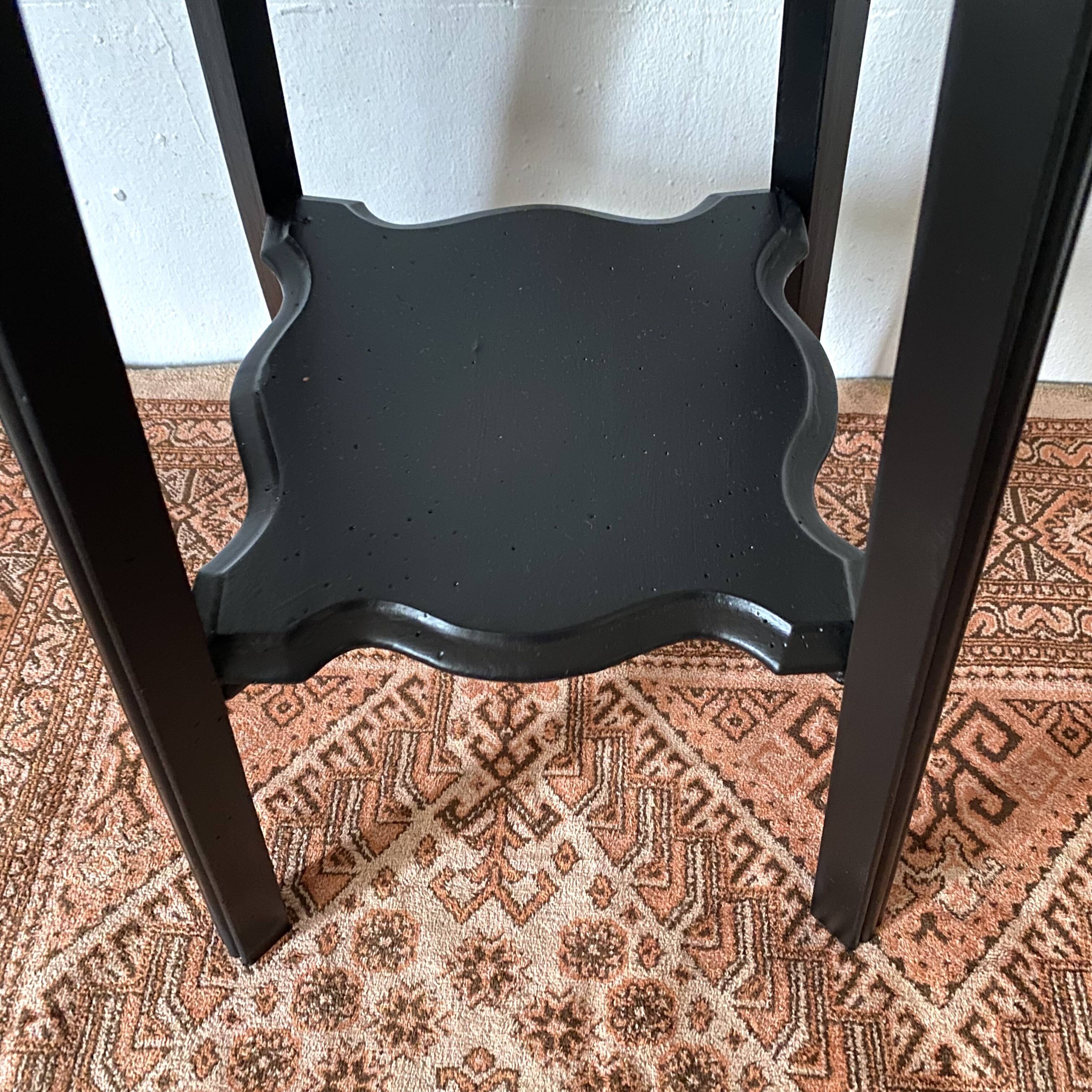 Bolster, old painted plant holder