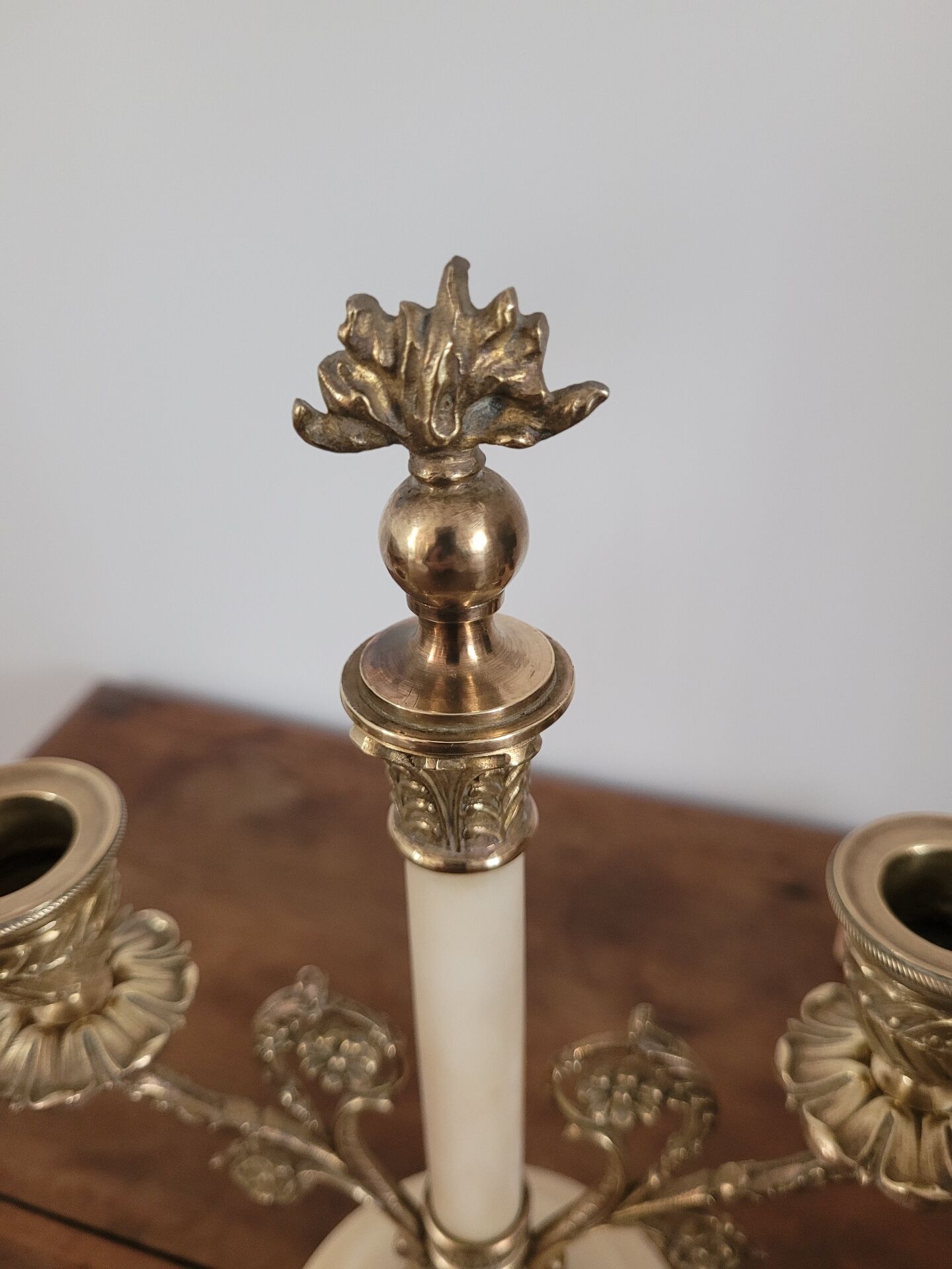 Pair of candelabra / chandeliers Louis XVI