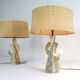Set van 2 Amerikaanse vintage  tafellampen