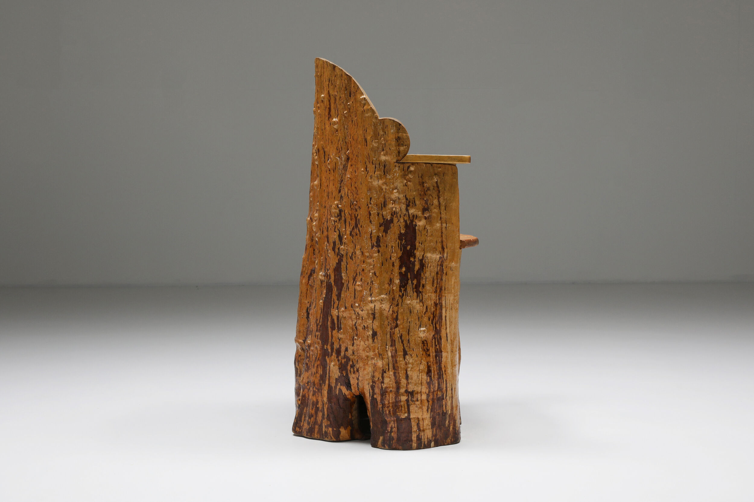 Wabi-Sabi organic wooden chair - 1830's