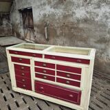 Antique counter drawercabinet