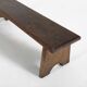 Banc en bois industriel Ca.1920