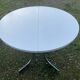 Table à manger extensible des années 70