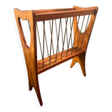 Scandinavian magazine rack from the 60s