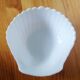 5 coupelles coquillage en opaline arcopal