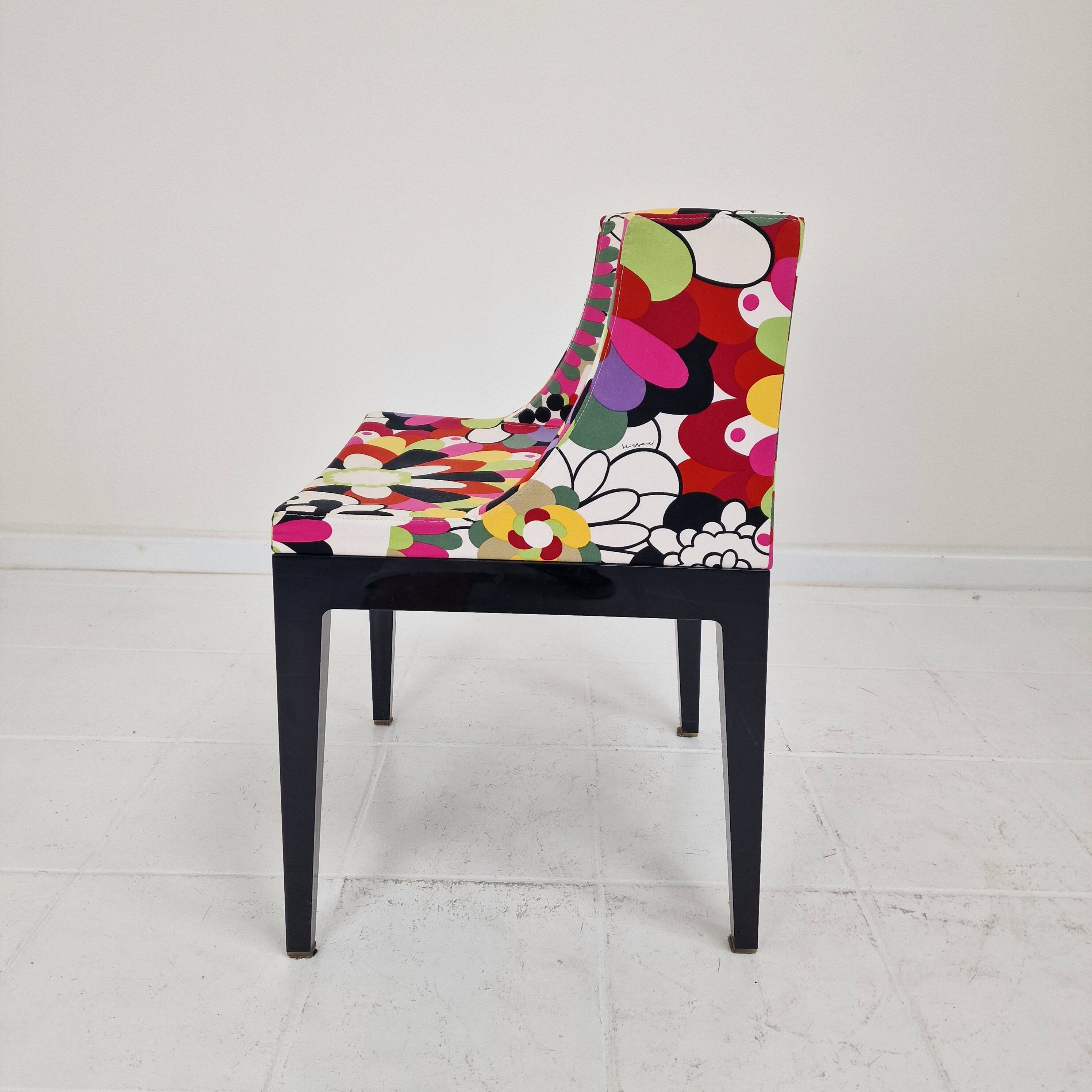 Kartell “Mademoiselle” chair in Missoni fabric by Philippe Starck, Italy