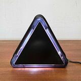 Postmodern triangular table lamp by Daniels Design for Ottika, 1980s.