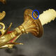Pair of Empire style swan sconces Petitot