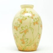 Art Deco vase, double-layered glass, 1930s