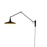 Wim Rietveld for Gispen 4050 'Panama ' lamp in Black, 1955
