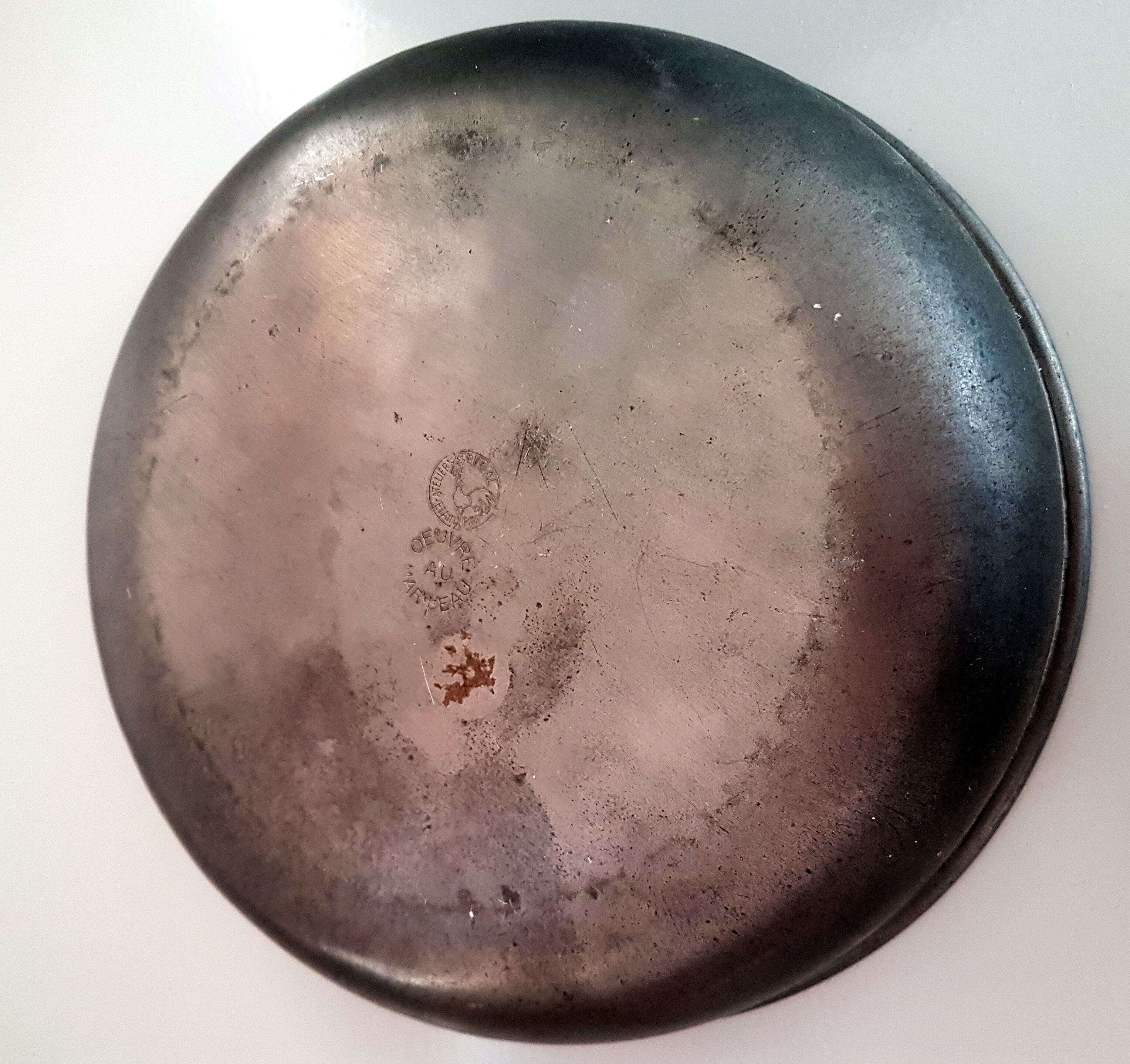 Old tin cup