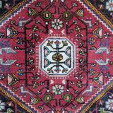 Handmade Persian Tuyserkan rug 218x124cm