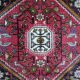 Handmade Persian Tuyserkan rug 218x124cm