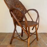 Chestnut armchair
