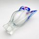 Monumental Vase Josef Hospodka Chribska Sommerso White Crystal 33cm