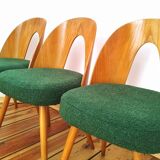 Set of chairs designed by A.Suman, Czechoslovakia, the 60s