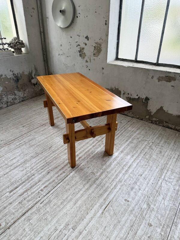 Table de ferme, mobilier de montagne, années 50
