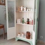 Art Deco glass cabinet 50s