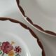 6 dessert plates HBCM Montereau model Huguette