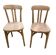 Set of 2 Bistro Chairs Stamped Stella 1950s