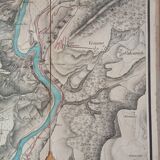 Ancient Italian map, Rivoli, Lake Garda late 19th