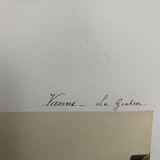 Photo Vienna - Le Graben 19th century albumen laminated cardboard