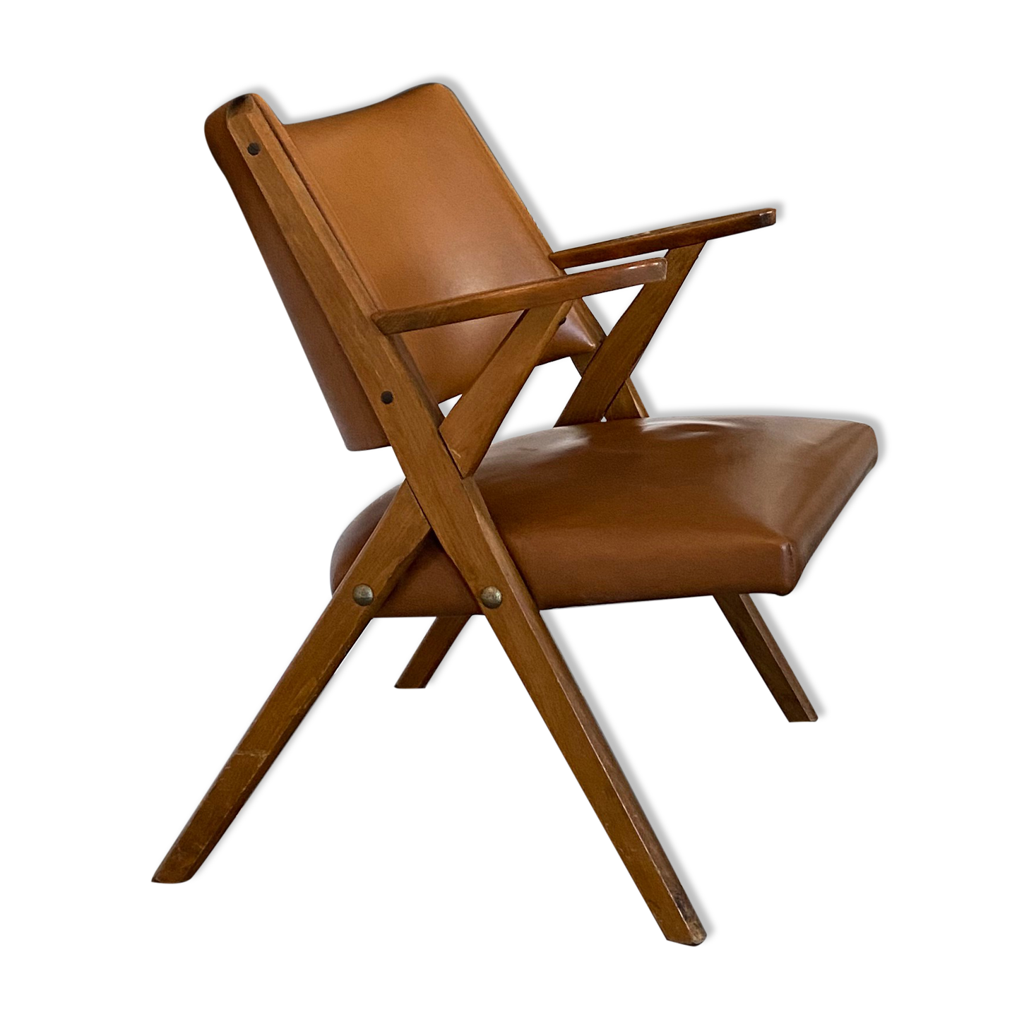 Fauteuil vintage design italien del vera