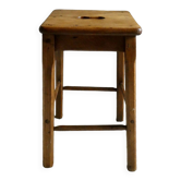 Tabouret d'école en bois, mobiliers scolaires Marcel Roy Paris
