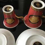 Tasses Versace médusa rouge