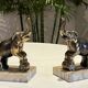 Elephant bookends - Art Deco - Very good condition
