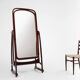 Iconic Cheval Dressing Mirror model 9954 by Thonet, Austria ca. 1904