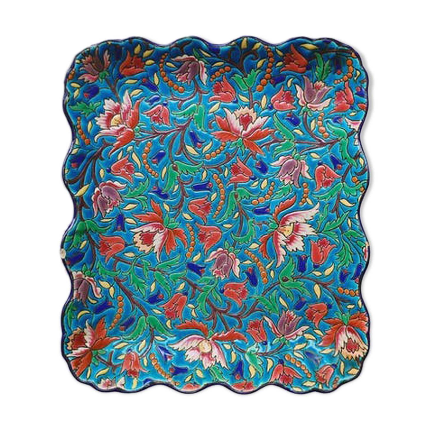 Longwy rectangular dish