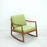 Pair of rocking by Ole Wanscher for France & Son, 1950 s