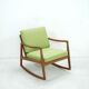 Paire de rocking chair par Ole Wanscher pour France & Søn, 1950s